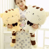 Lovely Big Face Smiling Cat Stuffed Plush Toys