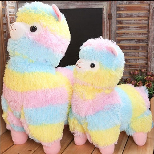 Rainbow Sheep Llama Stuffed Toy for Kids