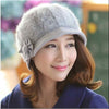 Rabbit Hair Thickened Woolly Hat