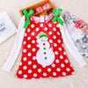 Polka Dot Snow Man Costume Red