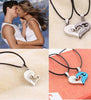 Couple Stainless Steel Pendant Chain Necklace