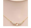 Angel Wings Gold Plated - Heart Shape Necklace