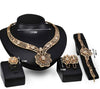 African Nigerian Bridal Plated Jewelry Set