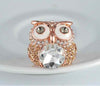 Unique Valentine Gift Owl Shaped Ring