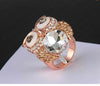 Unique Valentine Gift Owl Shaped Ring